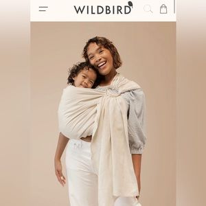 WildBird Linen Ring Sling Sparrow